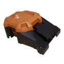 Herga Heavy Duty Momentary On-Off Foot Switch DPCO 6A 250V ac 24V dc IP67 6256-AAAZ-0000