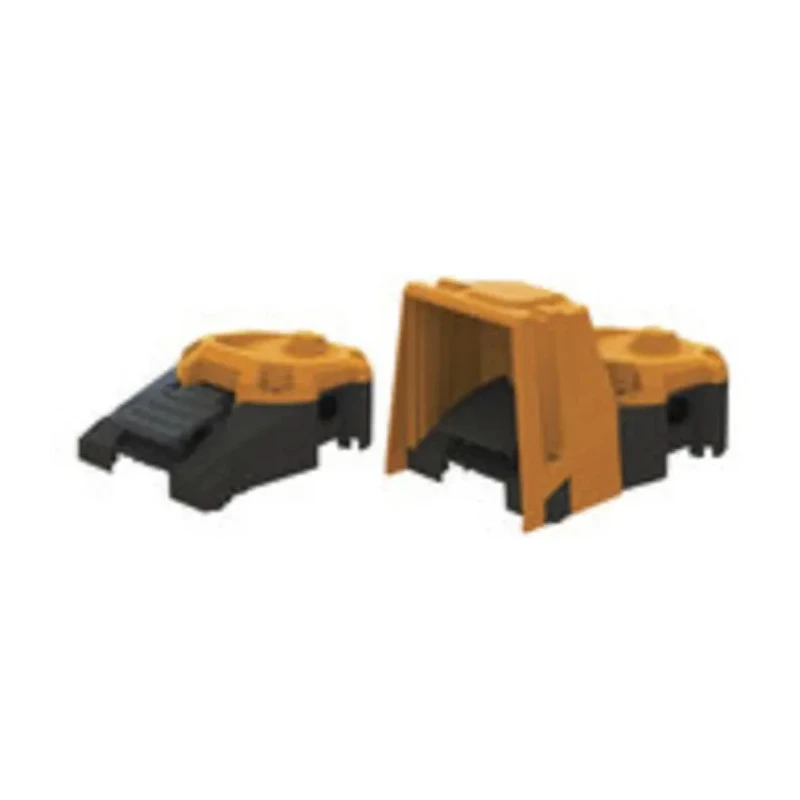 Herga Heavy Duty Momentary On-Off Foot Switch DPCO 6A 250V ac 24V dc IP67 6256-AAAZ-0000