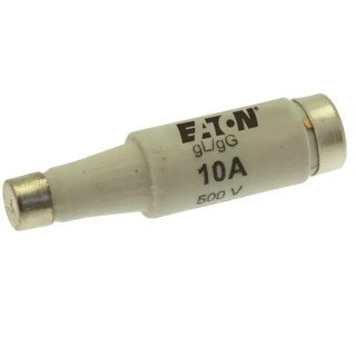 Eaton 10A 500V AC D1 Bottle Fuse with E16 Thread Size 10D16