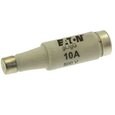 Eaton 10A 500V AC D1 Bottle Fuse with E16 Thread Size 10D16