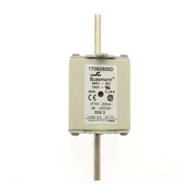 Eaton Centred Tag Fuse 450A Fast Acting Dual Indication NH2, 690V AC 170M5809D