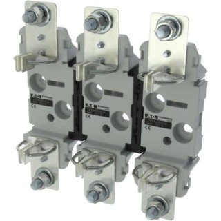 Eaton 250A Rail Mount Fuse Holder for NH1 Fuse Size, 3-Pole, 690V AC TD1-D