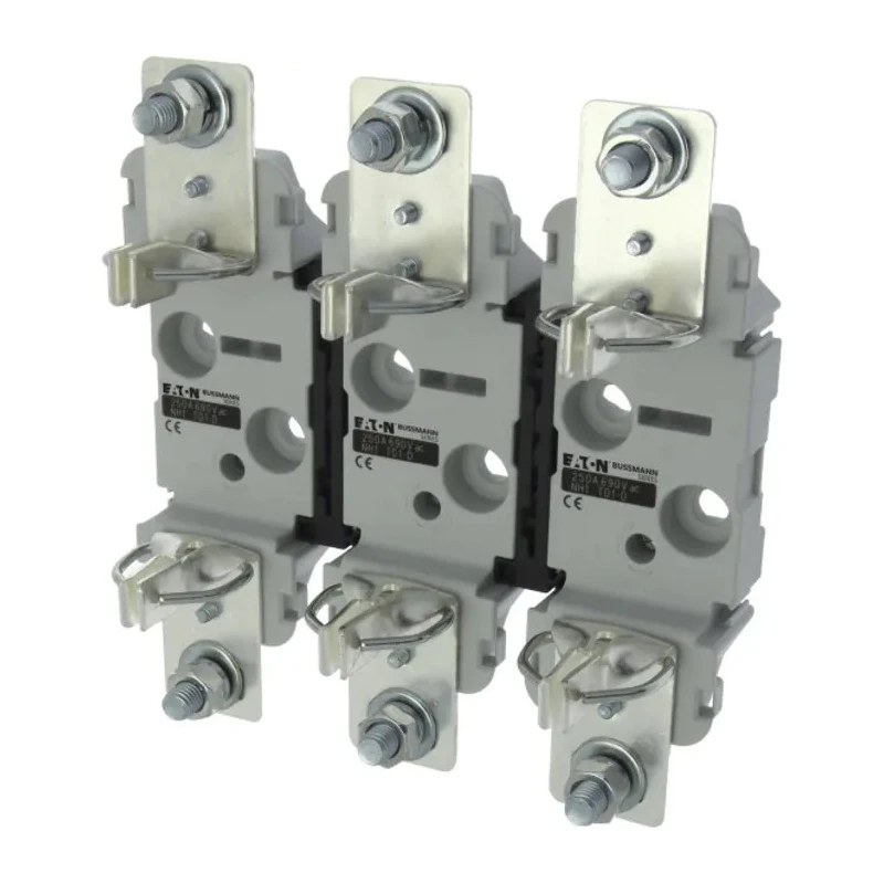 Eaton 250A Rail Mount Fuse Holder for NH1 Fuse Size, 3-Pole, 690V AC TD1-D