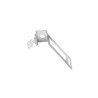 RS PRO Galvanised Steel Conduit Clip, Natural Finish, Model 182-3857