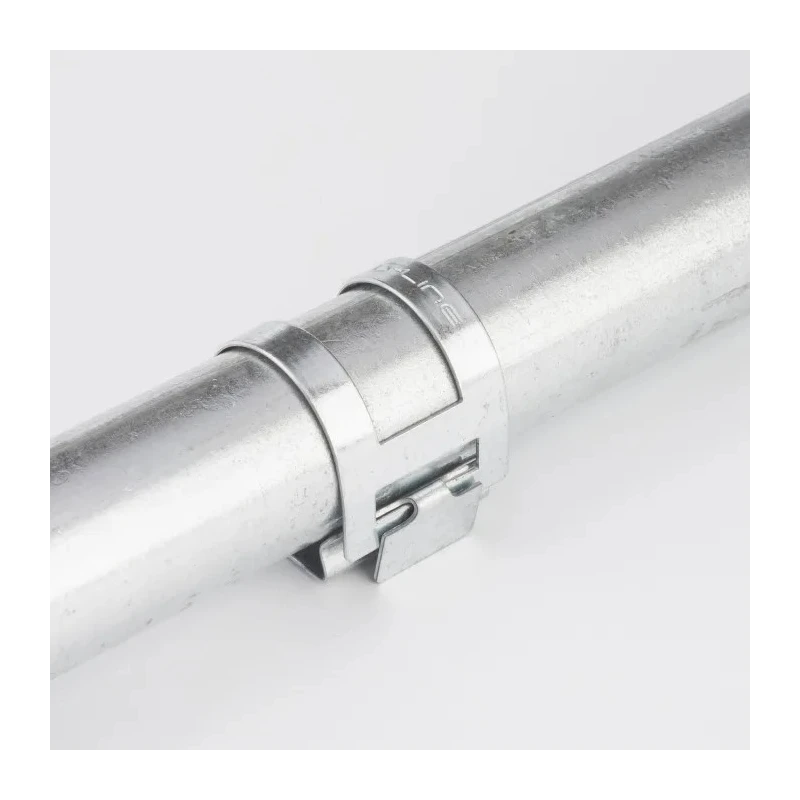 RS PRO Galvanised Steel Conduit Clip, Natural Finish, Model 182-3857
