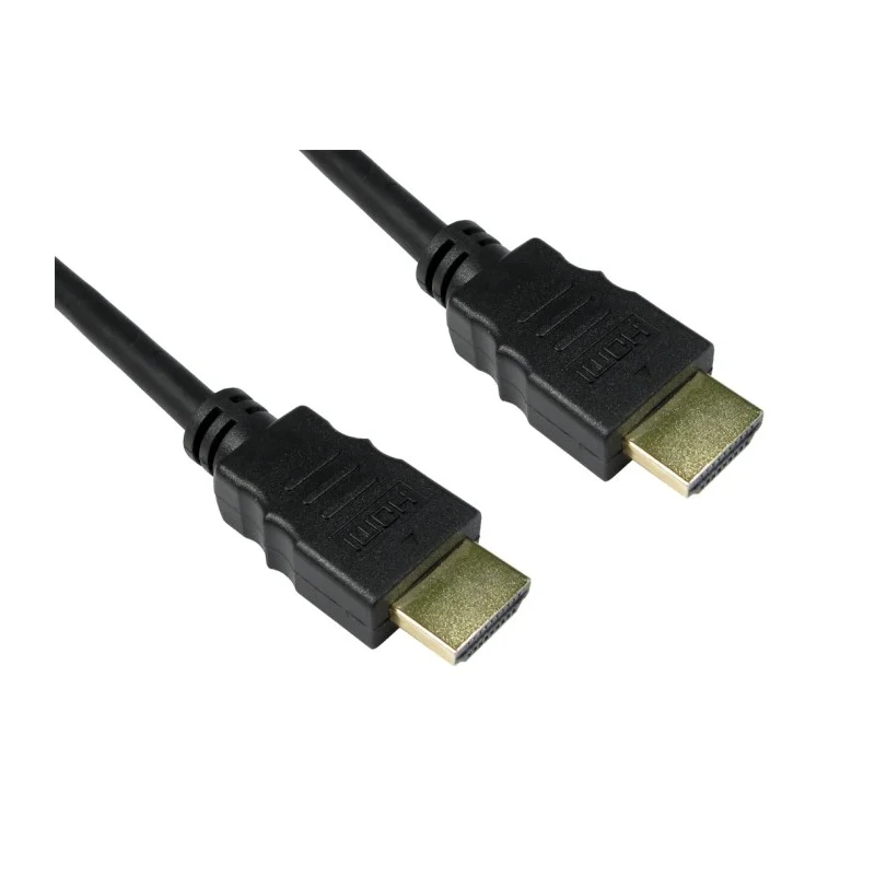 RS PRO 5 m 4K HDMI Cable Male to Male HDMI Connector Black Plastic Jacket 182-8475