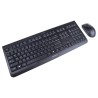 Cherry DW 3000 Wireless Standard Keyboard & Mouse Set QWERTY USB Optical Mouse 104 Keys Black JD-0710EU-2