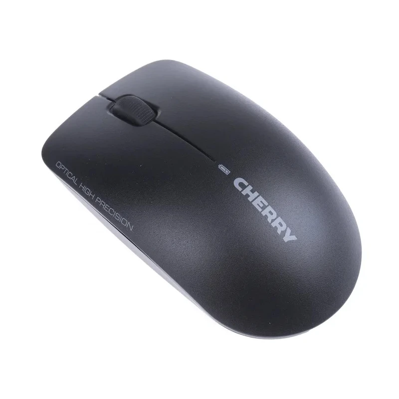 Cherry DW 3000 Wireless Standard Keyboard & Mouse Set QWERTY USB Optical Mouse 104 Keys Black JD-0710EU-2