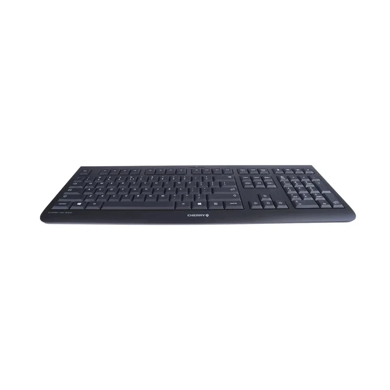 Cherry DW 3000 Wireless Standard Keyboard & Mouse Set QWERTY USB Optical Mouse 104 Keys Black JD-0710EU-2