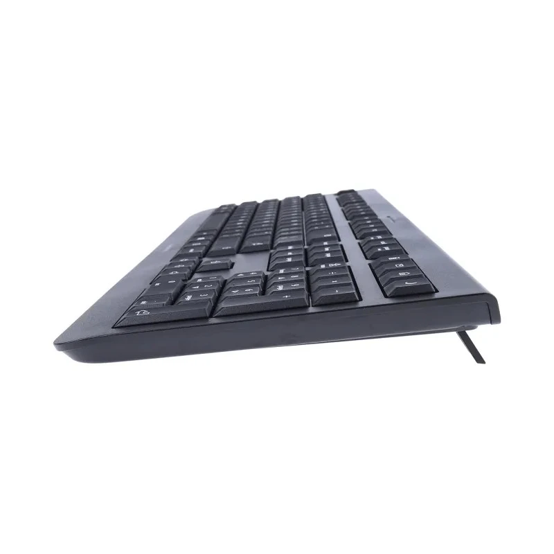 Cherry DW 3000 Wireless Standard Keyboard & Mouse Set QWERTY USB Optical Mouse 104 Keys Black JD-0710EU-2