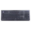 Cherry DW 3000 Wireless Standard Keyboard & Mouse Set QWERTY USB Optical Mouse 104 Keys Black JD-0710EU-2