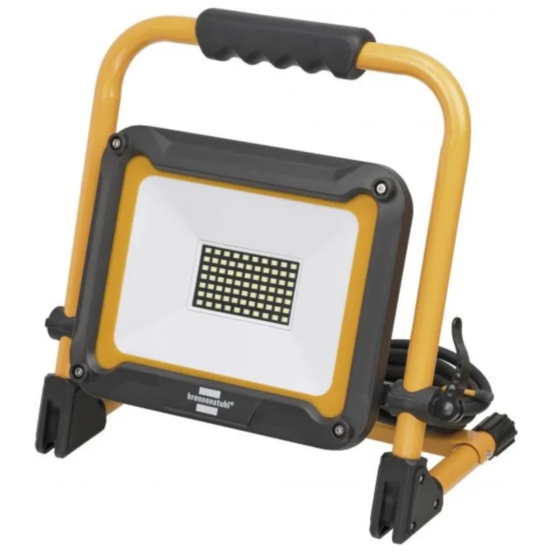 brennenstuhl LED Floodlight Work Light 50W, 240V, 4770 lm, IP65 Aluminium Housing IP65