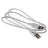RS PRO IC Socket USB Cable Male USB Type A to Male USB Type A White 800 mm 182-8855