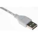 RS PRO IC Socket USB Cable Male USB Type A to Male USB Type A White 800 mm 182-8855