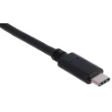 RS PRO IC Socket USB Cable Male USB Type C to Male USB 3.0 USB Type A Black 1m 182-8847