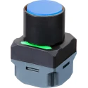 Omron A2W Series Illuminated Push Button Complete Unit 40 mm Cutout Green Red Yellow LED IP65 24 V dc A2W-TB-WC1 EU2AB