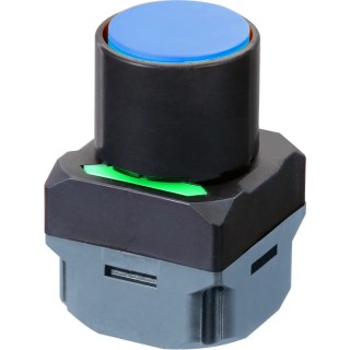 Omron A2W Series Illuminated Push Button Complete Unit 40 mm Cutout Green Red Yellow LED IP65 24 V dc A2W-TB-WC1 EU2AB