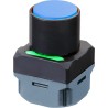 Omron A2W Series Illuminated Push Button Complete Unit 40 mm Cutout Green Red Yellow LED IP65 24 V dc A2W-TB-WC1 EU2AB