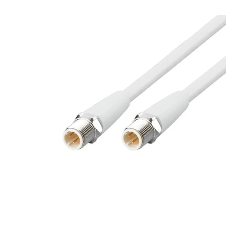 ifm electronic Sensor Actuator Cable Male 4 way Straight M12 to Female 4 way M12, 5 m EVF532
