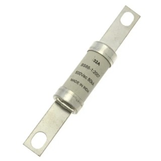 Eaton 32A High Rupture Capacity Bolted Tag Fuse 500 V AC, 250 V DC, 111.5 mm Fixing Centres AD32