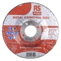 RS PRO Abrasive Disc Aluminium Oxide 115 mm Diameter x 6 mm Thick Fine Grade P120 Grit 5 Per Pack 184-9237
