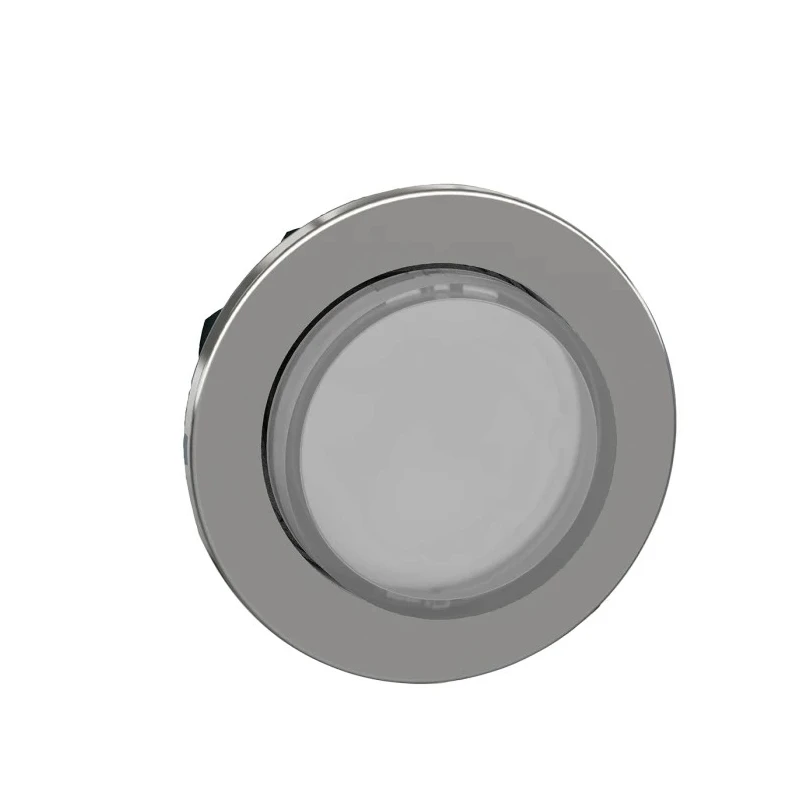 Schneider Electric Push Button Head 30 mm Cutout White Maintained Metal IP66 IP69K IP67 ZB4FH13