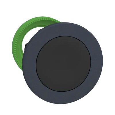 Schneider Electric Harmony Series Black Maintained Push Button Head, 30 mm Cutout, IP66 IP67 IP69K ZB5FH02
