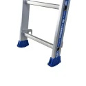TUBESCA Aluminium 3-Section Ladder with 6.85 m Extended Height and 3.49 m Closed Height Model 02443610