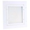 RS PRO White Aluminium Vent Grille Eggcrate Slat 200 mm x 200 mm 185-4707