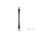 TE Connectivity Sensor Actuator Cable Male/Female 4-Way Straight to 4-Way Straight 500 mm 250V IP67 T4162123004-001