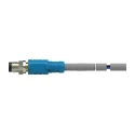 TE Connectivity Male 4 Way Straight to Unterminated 4 Way Free End Sensor Actuator Cable 500mm T4061120004-001