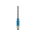 TE Connectivity Male 4 Way Straight to Unterminated 4 Way Free End Sensor Actuator Cable 500mm T4061120004-001