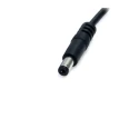 StarTech.com USB 2.0 Cable Male USB Type A to Male Barrel Power Black Polyvinyl Chloride Jacket 914.4mm USB2TYPEM