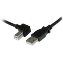 StarTech.com USB 2.0 Male USB 2.0 Type A to Male USB B Cable Black 1 m USBAB1ML