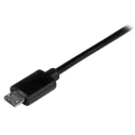 StarTech.com USB 2.0, Male USB Type C to Male Micro USB Type B Cable, Black Jacket, 500 mm USB2CUB50CM