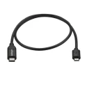 StarTech.com USB 2.0, Male USB Type C to Male Micro USB Type B Cable, Black Jacket, 500 mm USB2CUB50CM