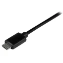 StarTech.com USB 2.0, Male USB Type C to Male Micro USB Type B Cable, Black Jacket, 500 mm USB2CUB50CM