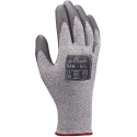 Showa Grey HPPE Polyester Work Gloves Size 7 Polyurethane Coating SHO546