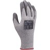 Showa Grey HPPE Polyester Work Gloves Size 7 Polyurethane Coating SHO546