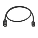 StarTech.com USB 2.0, Male USB Type C to Male Micro USB Type B Cable, Black Jacket, 500 mm USB2CUB50CM