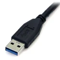 StarTech.com USB 3.0 Male USB Type A to Male Micro USB Type B Cable Black 500mm USB3AUB50CMB