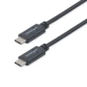 StarTech.com USB 2.0 Male USB Type C to Male USB Type C Cable, Black, 2 m USB2CC2M