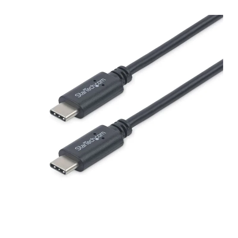 StarTech.com USB 2.0 Male USB Type C to Male USB Type C Cable, Black, 2 m USB2CC2M