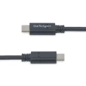 StarTech.com USB 2.0 Male USB Type C to Male USB Type C Cable, Black, 2 m USB2CC2M