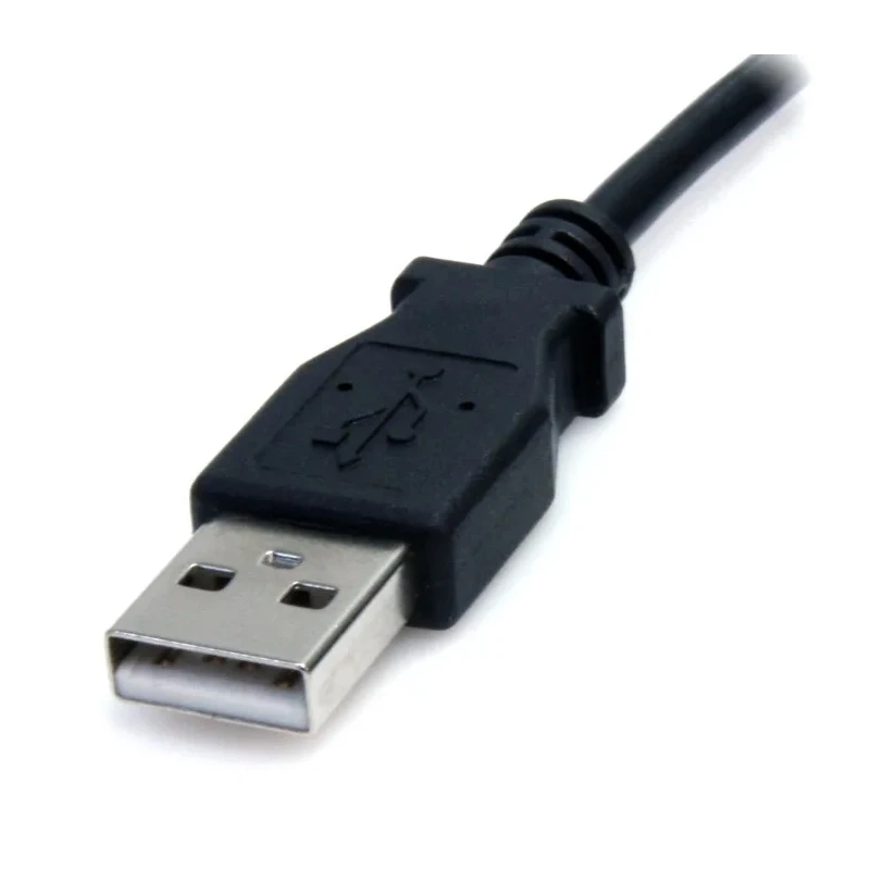 StarTech.com USB 2.0 Male USB 2.0 Type A to Male Barrel Power Cable Black 2 m USB2TYPEM2M