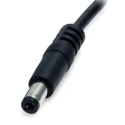 StarTech.com USB 2.0 Male USB 2.0 Type A to Male Barrel Power Cable Black 2 m USB2TYPEM2M