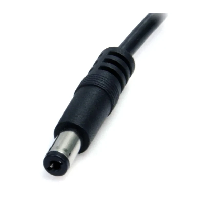 StarTech.com USB 2.0 Male USB 2.0 Type A to Male Barrel Power Cable Black 2 m USB2TYPEM2M