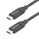 StarTech.com USB 2.0 Male USB Type C to Male USB Type C Data Cable Black 3 m USB2CC3M