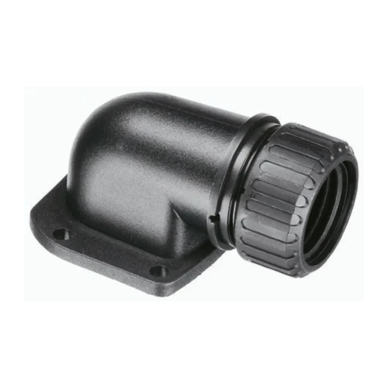 Adaptaflex Black Conduit Fitting 32 mm Nominal Size Polyamide 66, IP67 Rated 90° Elbow AS34/FL/90/BL