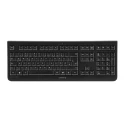Cherry Wireless Standard Keyboard QWERTY UK Layout Black 20mm Height JD-0710GB-2